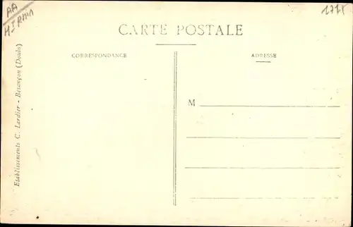Ak Etueffont Haut Territoire de Belfort, Vue générale