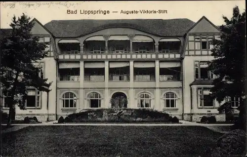 Ak Bad Lippspringe in Westfalen, Auguste Viktoria Stift