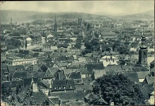 Ak Saarbrücken im Saarland, Totalansicht