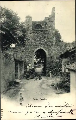 Ak Yvoire Haute Savoie, Porte d'Yvoire