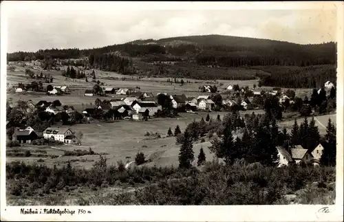 Ak Neubau Fichtelberg im Fichtelgebirge Oberfranken, Totale