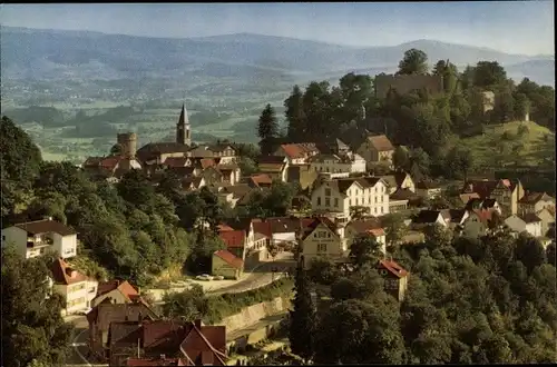 Ak Lindenfels im Odenwald, Panoramablick