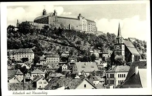 Ak Kulmbach in Oberfranken Plassenburg, Stadtbild