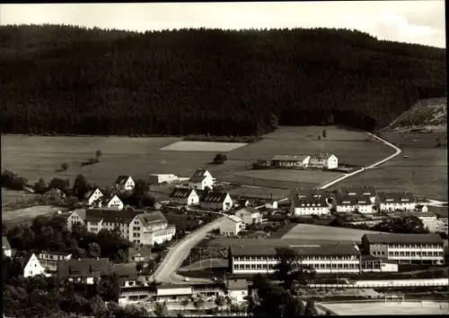 Ak Bad Berleburg in Westfalen, Ortspartie, Teilansicht