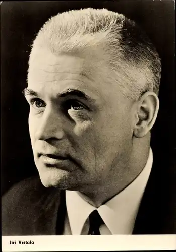 Ak Schauspieler Jiri Vrstala, Portrait