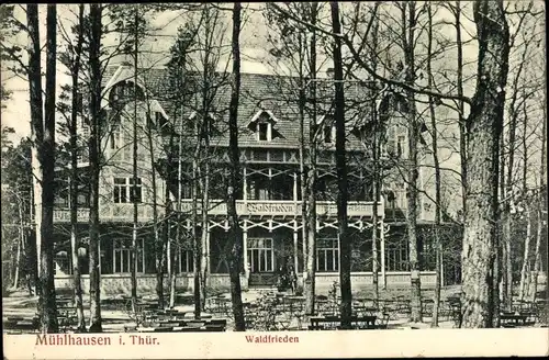 Ak Mühlhausen in Thüringen, Waldfrieden