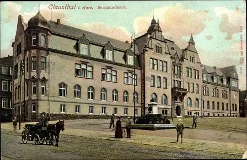 Ak Clausthal Zellerfeld im Oberharz, Bergakademie