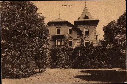 Ak Coswig in Sachsen, Heilstätte Lindenhof, Ostflügel