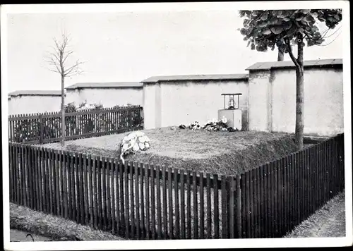 Ak Lány u Rakovníka Mittelböhmen, Hrob presidenta Osvoboditele, GrabTomáš Garrigue Masaryk