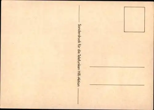 Ak Telefunken Hifi Aktion, Inserat aus dem Jahre 1895, Wellenbadschaukel, Fabrik für Badeapparate