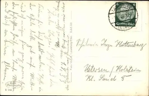 Ak Lauenburg an der Elbe, Schlossturm