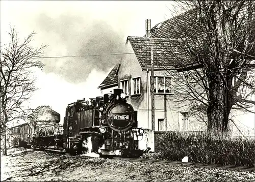 Ak Kipsdorf Altenberg im Erzgebirge, Schmalspurbahn, Freital Hainsberg