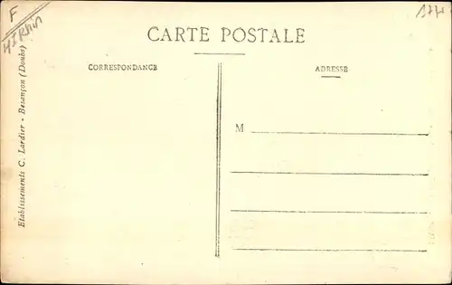 Ak Étueffont-Haut Haut Rhin, Croisée des Routes