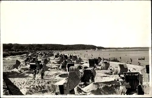 Foto Ostseebad Timmendorfer Strand, Strandpartie, 1905