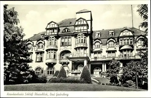 Ak Bad Godesberg Bonn, Krankenhaus Schloss Rheinblick