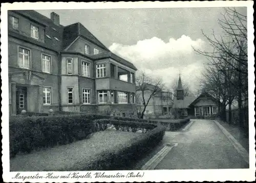 Ak Volmarstein Wetter an der Ruhr, Margareten-Haus mit Kapelle