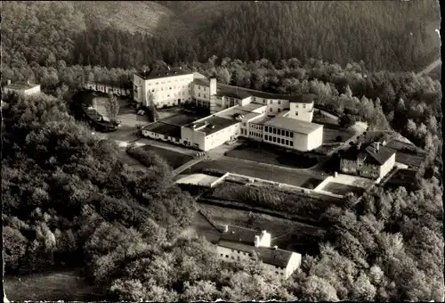 Ak Ennepetal im Ruhrgebiet, Sanatorium Königsfeld, LVA Westfalen, Vogelschau