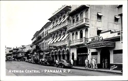 Foto Ak Panama, Avenida Central, Rialto Club Nocturno