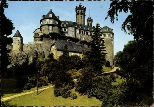 Ak Landpoststempel Schaumburg üb. Diez