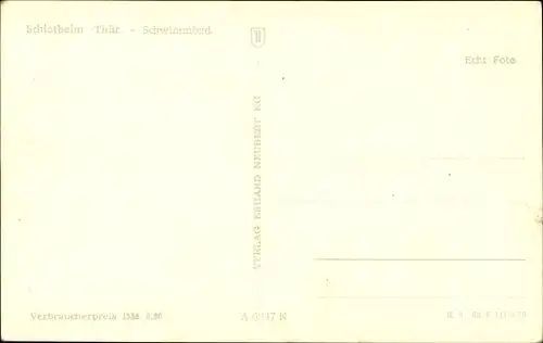 Ak Schlotheim in Thüringen, Schwimmbad