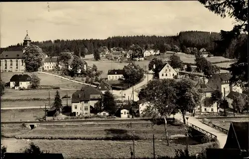 Ak Rautenkranz im Vogtland, Teilansicht