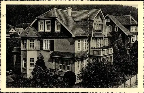 Ak Bad Lauterberg im Harz, Blick aufs Haus