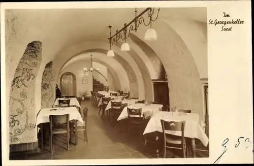 Ak Soest in Westfalen, St. Georgenkeller