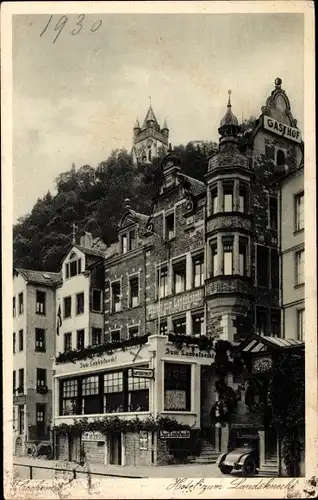 Ak Cochem an der Mosel, Hotel zum Landknecht