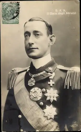 Ak S.A.R. il Duca degli Abruzzi, Luigi Amedeo di Savoia-Aosta, Uniform, Orden