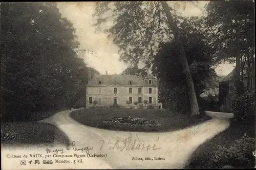 Ak Cesny aux Vignes Calvados, Chateau de Vaux