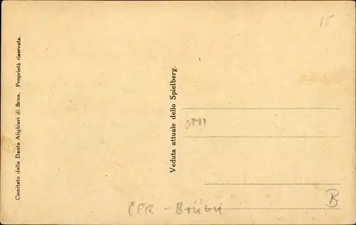 Ak Brno Brünn Südmähren, Špilberk, Spielberg