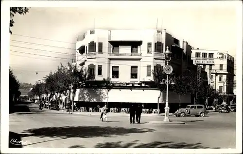 Ak Fès Fez Marokko, Place Clemenceau et Renaissance