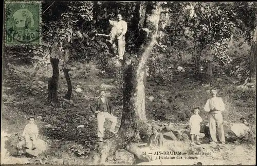 Ak Aïn Draham in Tunesien, Fontaine des voleurs