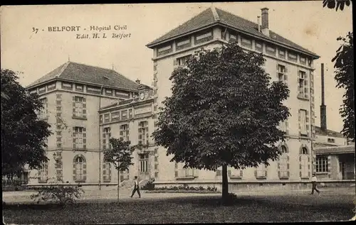 Ak Belfort Beffert Beffort Territoire de Belfort, Hopital Civil