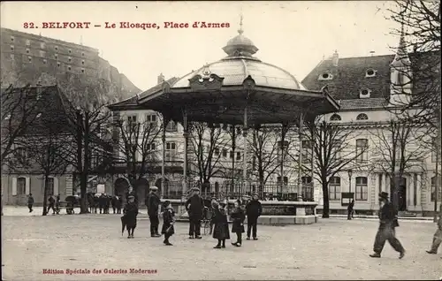 Ak Belfort Beffert Beffort Territoire de Belfort, Le Kiosque, Place d'Armes