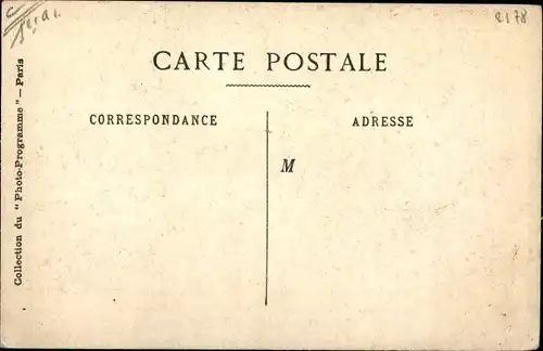 Ak Paris I, Théâtre du Châtelet, Le Voyage de Suzette, Le Port de Peterhead