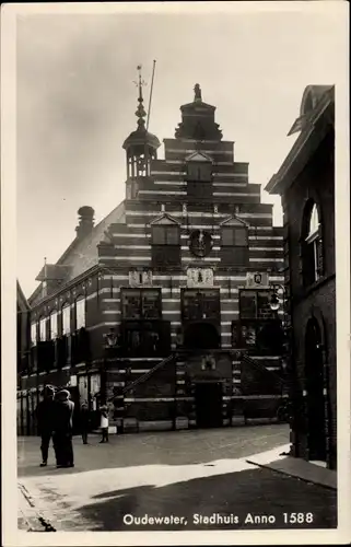 Ak Oudewater Utrecht Niederlande, Stadhuis