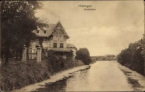 Ak Vlissingen Zeeland Niederlande, Kerkhoflaan