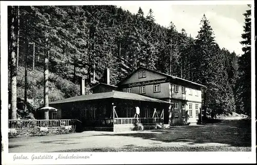 Ak Goslar am Harz, Gaststätte Kinderbrunnen