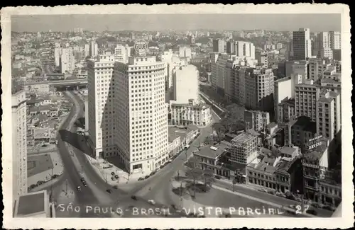 Foto Ak São Paulo Brasilien, Teilansicht der Stadt, Hochhäuser