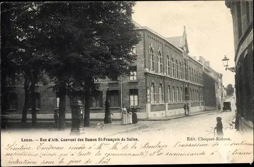 Ak Leuze en Hainaut Wallonien Hennegau, Couvent des Dames St. Francois de Salles