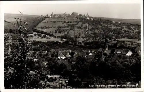 Ak Neckargemünd in Baden Württemberg, Erholungsheim Kümmelbacherhof, Ditsberg v. d. Terrasse gesehen