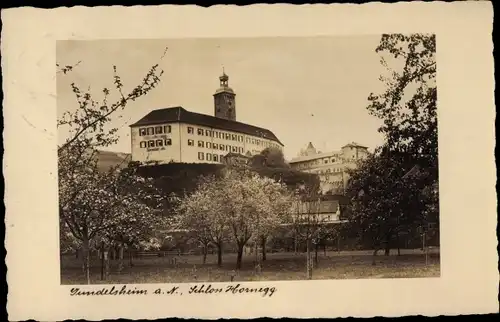 Ak Gundelsheim am Neckar Württemberg, Schloss Hornegg