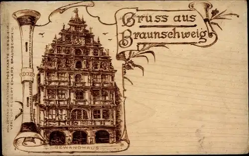 Litho Braunschweig in Niedersachsen, Gewandhaus