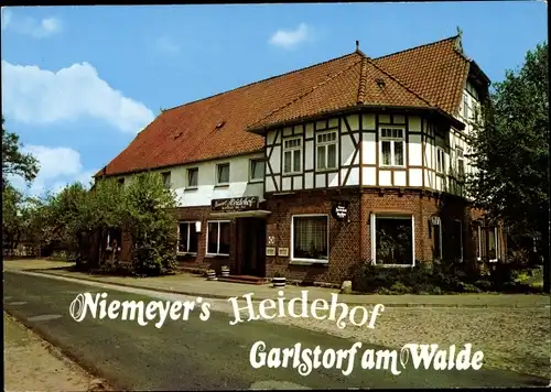Ak Garlsdorf Hanstedt in der Lüneburger Heide, Niemeyers Heidehof, Hausansicht