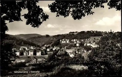 Ak Schalksmühle im Sauerland, Durchblick zum Ort