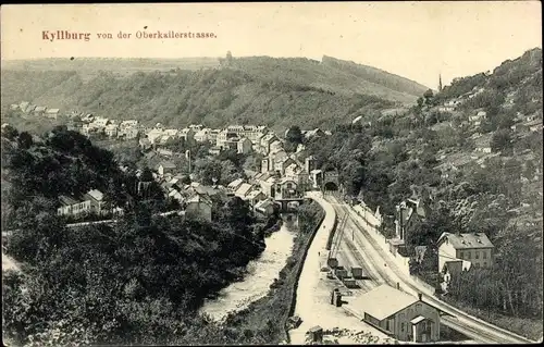 Ak Kyllburg in der Eifel, Blick von der Oberkailer Straße
