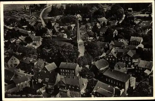 Ak Waldbröl im Oberbergischen Land, Fliegeraufnahme