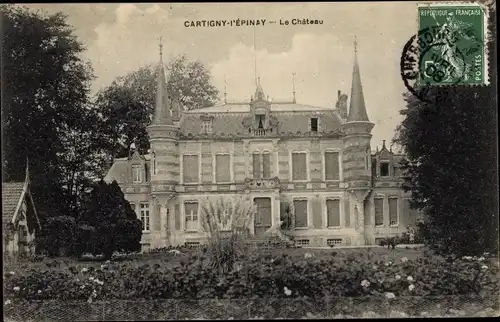 Ak Cartigny l'Épinay Calvados, Le Chateau