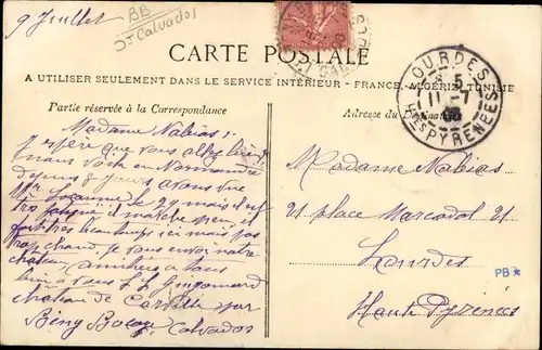 Ak Carville Calvados, Le Chateau